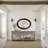 Cardale Solid Wood Oval Mirror-1267619741