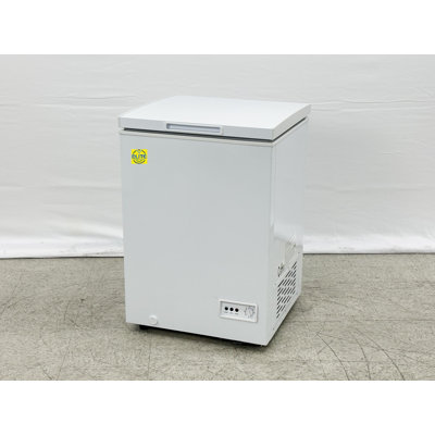 23.5 in. W 3.5 cu. ft. Chest Freezer in White