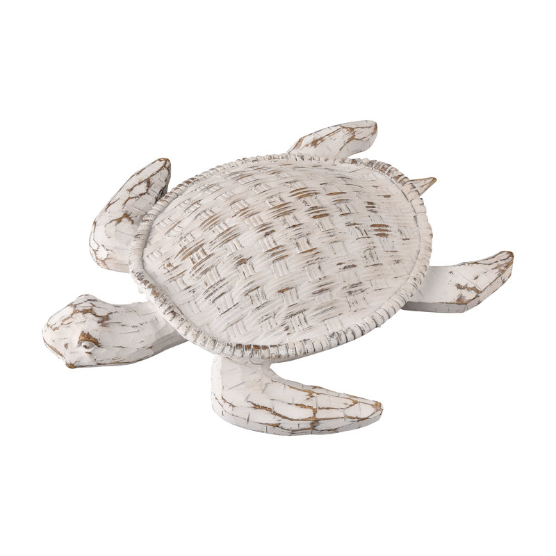 Tortue Aly - blanc délavé