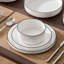 Service de table 24 pièces en porcelaine de qualité supérieure 24 pièces, service pour 6-105851242
