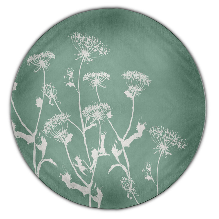 Alvordton Chenille Floral Indoor Rug