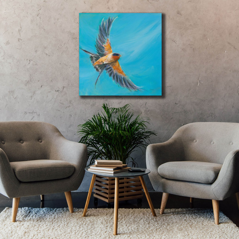 'Soaring' by Sue Schlabach Canvas Wall Art, 37" H x 37" W x 1.5" D