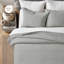 Couette 100 % coton, prélavée, à motif quadrillé moderne, légère, idéale en toute saison, ensemble de couette 3 pièces surdimensionné avec 2 taies d'oreiller.-904779132-904779133