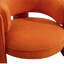 Fauteuil demi-tonneau rembourré 3 pieds Aylia-1652653935
