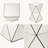 Champagne Mirrored Geometric Side Table