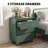 23.6''W 3-Drawer Nightstand-31051714