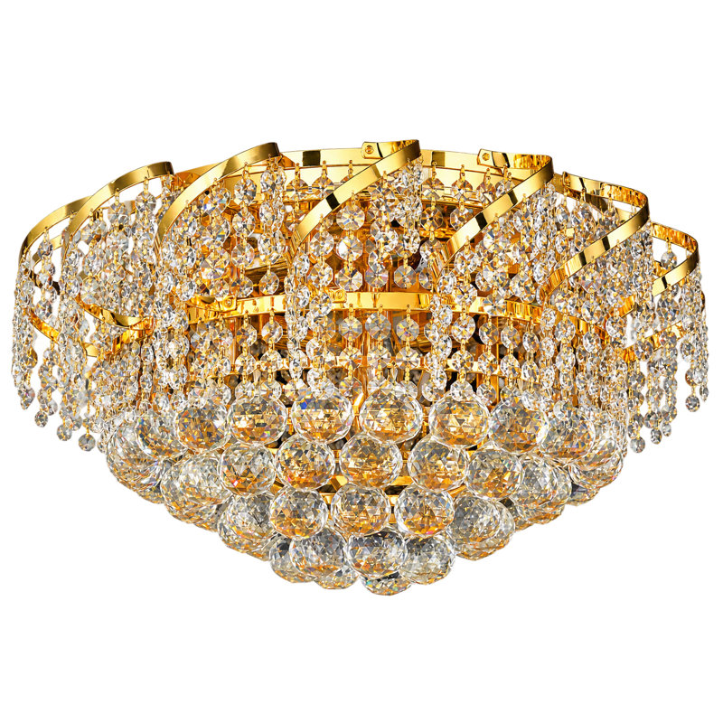 Zofia 9 - Light Dimmable Empire Chandelier, Gold