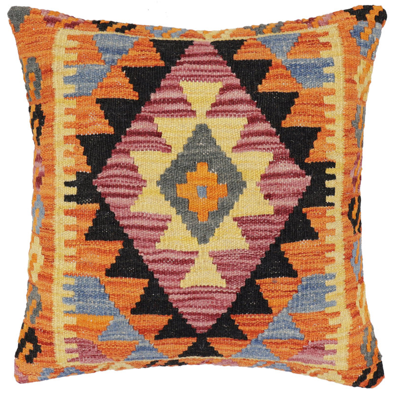 Housse et insert de coussin carré 100% laine