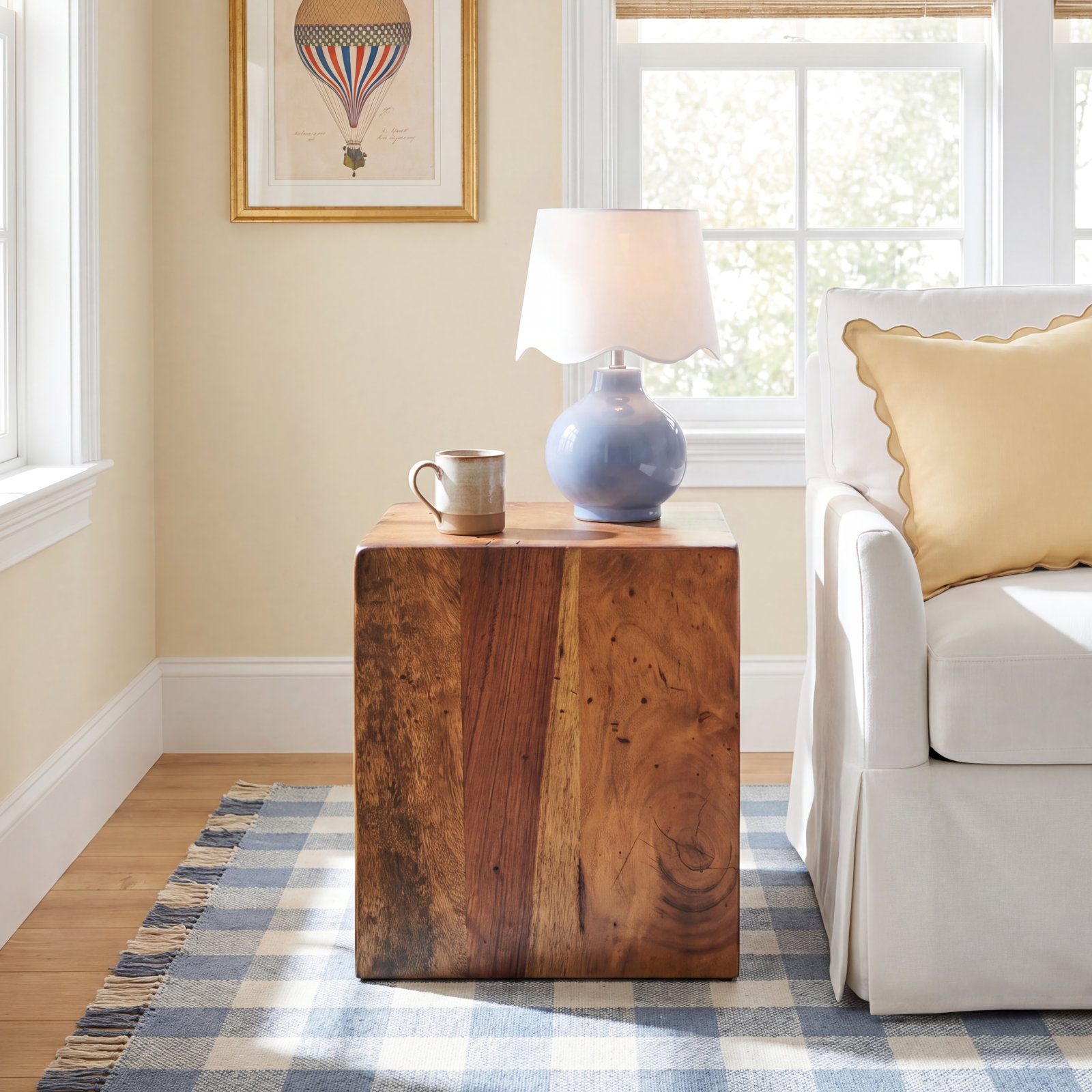 Mullane Solid Wood End Table