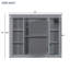Armoire murale de salle de bain 35 po x 28 po, armoire à pharmacie, armoire de salle de bain murale avec miroir-1678390656