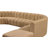 Issic Upholstered Curved Sectional with Ottoman Reversible-89266727