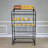 Kirendeep Wide Bakery Display Rack On Wheels