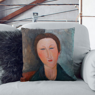 Mademoiselle Marthe Square Throw Cushion