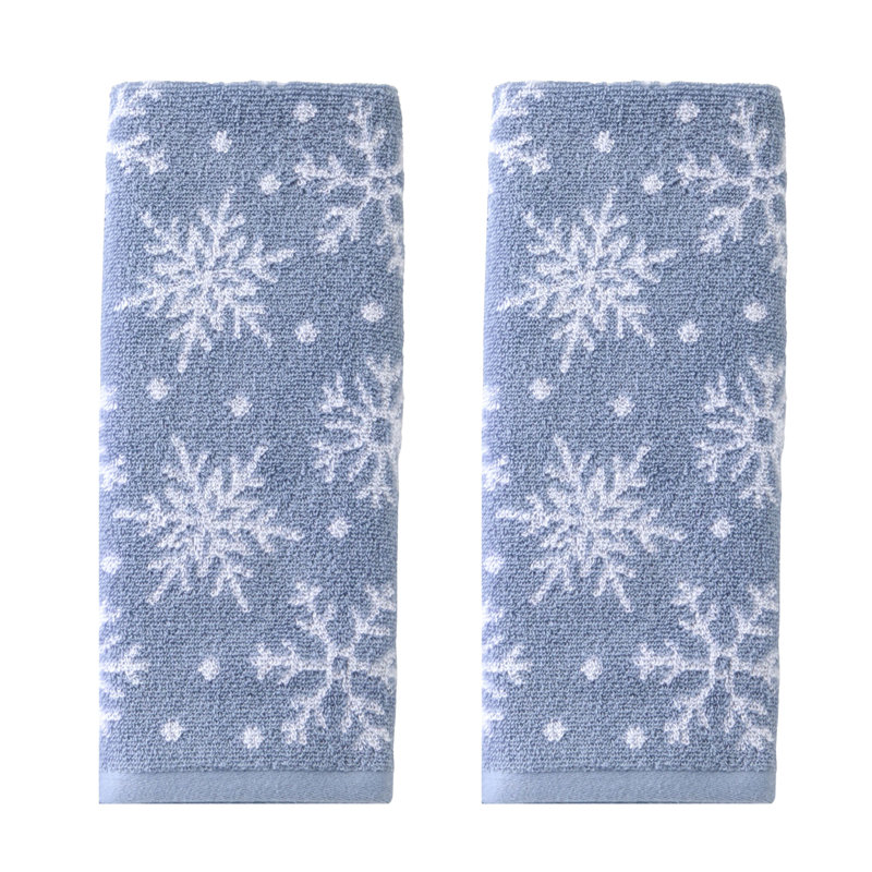 SCATTERED S/FLAKES JACQ HND-BLUE