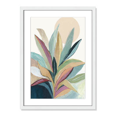 Sherbrooke Sunny Bright Leaves I by Asia Jensen Print
