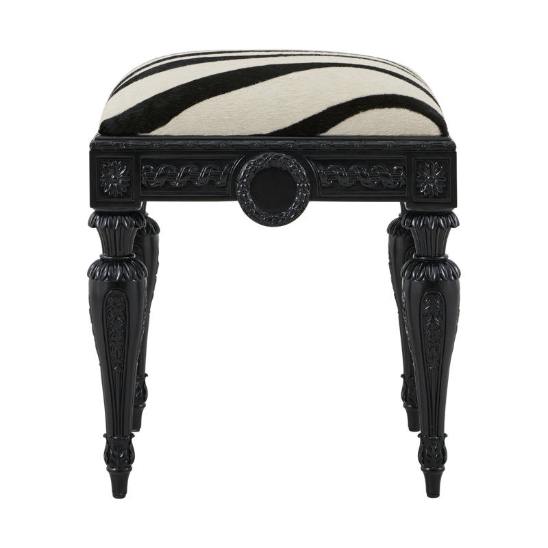 Spencer London Upholstered Vanity Stool