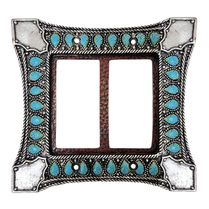 Couvre-interrupteur à bascule en résine Southwestern
