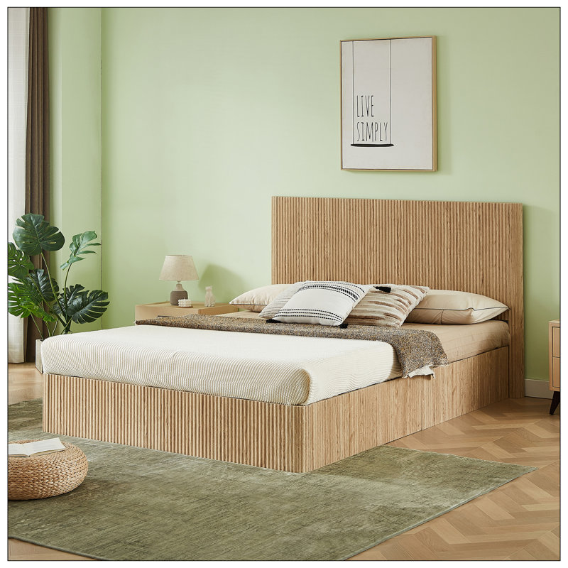Lit pour chambre à coucher, Chêne