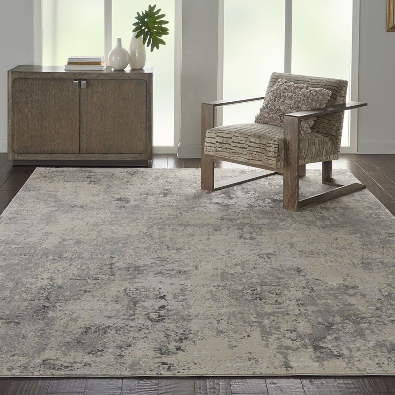 Beige Rug, 10Mm Thickness Luxurious Rug, Stain Resistant Abstract Rug For Living Room, & Dining Room, Round 160 cm
