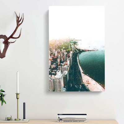 Chicago Skyline - Wrapped Canvas Painting