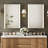 Modern LED Medicine Cabinet with Mirror, Anti-Fog, Outlets & Adjustable Shelves-839448889-870191368