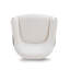 Fauteuil d'appoint en chenille crème Lua-2115771477
