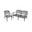 Polebridge 2 - Person Patio Conversation Set with Cushions