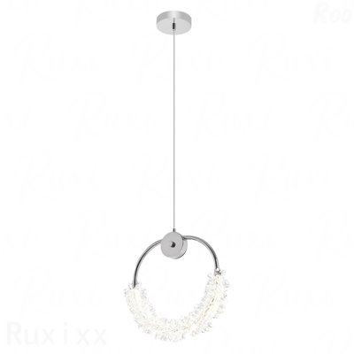 Lustre - lampe de chevet en cristal moderne, barre lumineuse à DEL Cristal