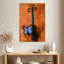 Violon papillon bleu-1290038509