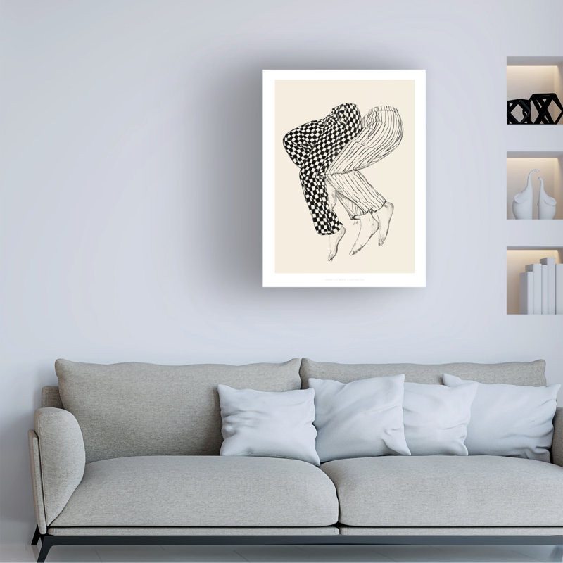 Œuvre sur toile, Bachelor, Jenny Liz, Rome, H 19 po x l 14 po