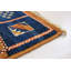 Tapis unique en laine noué à la main jaune et brun des années 2010 de 6 pi 4 po x 8 pi 9 po Quevin