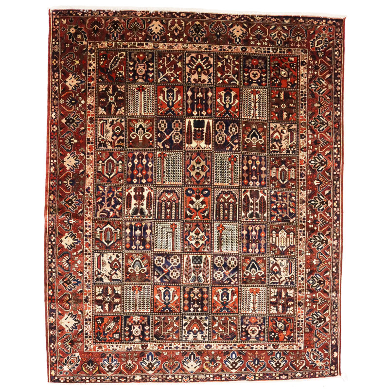 Tapis oriental rétro 10 x 13