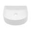15.69"X13.69" White Ceramic Vessel Bathroom Sink