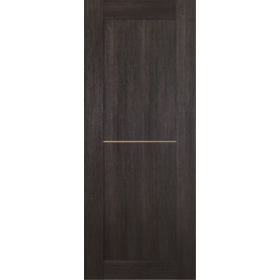 Paneled Wood and Metal Veralinga Standard Door -  Belldinni, 186328