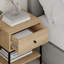 Aieden 45cm W Particle Board / Chipboard Bedside Table