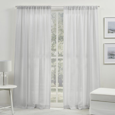 Panneau de rideau transparent avec passe-tringle Lauren Ralph Lauren Coralina