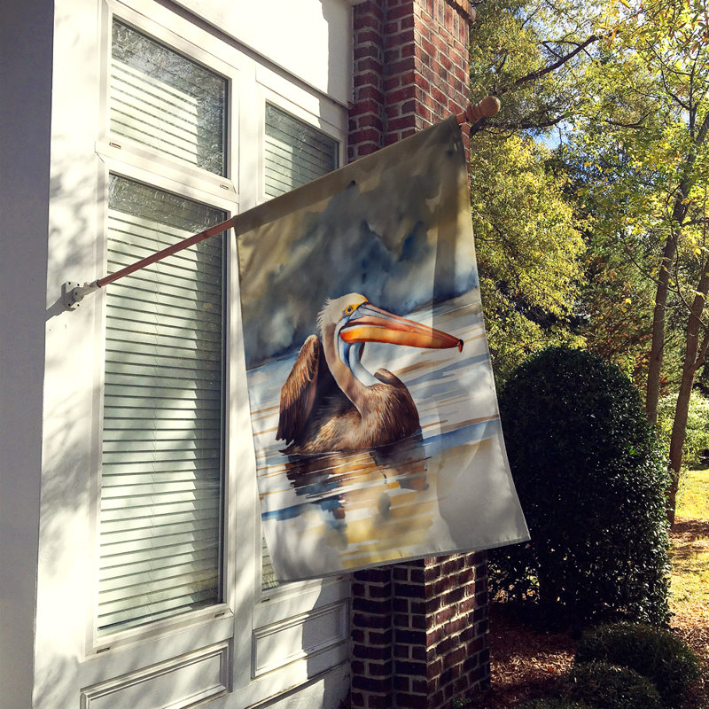 Drapeau de maison en polyester à double face H 40 po x l 28 po