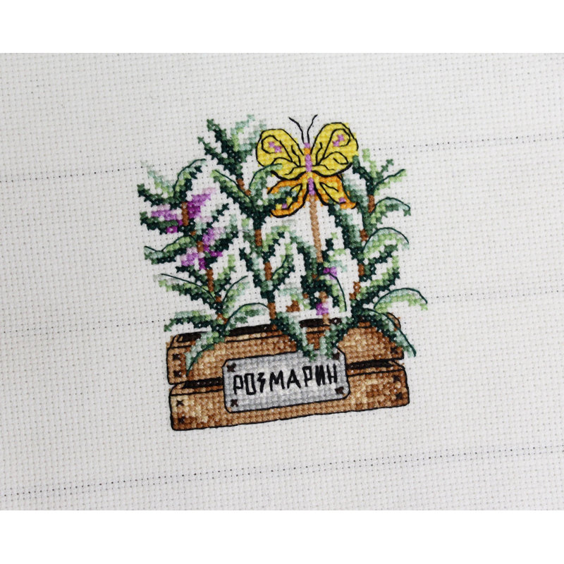 Kit de point de croix compté Rosemary SM-639