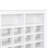 White Shoe Unit - Sleek And Spacious For Organized Storage Modern Cabinet In With 24 , Any Room, Made Of Strong Particle Board