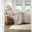 Ensemble de literie 5 pièces Elegant Pink, jacquard en polyester avec coussins décoratifs