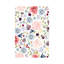 Floral Pink Red Blue by Leah Straatsma - Wrapped Canvas Painting-704170061