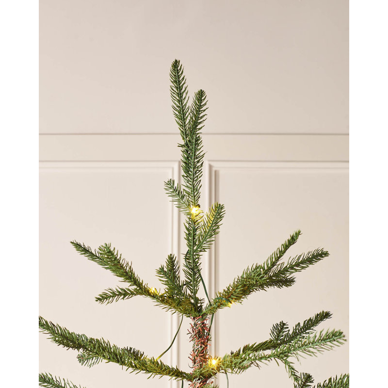 Lighted Artificial Christmas Tree, 2.13m H