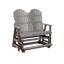 Comfo Back Outdoor Glider-964865457