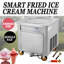 Machine à glaçons commerciale, machine à yogourt frit 1800 W, glace frite