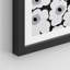 «Black & White Daisy Flower Plant Leaf Fruit», impression sur papier 4 pièces-93012239-93012240