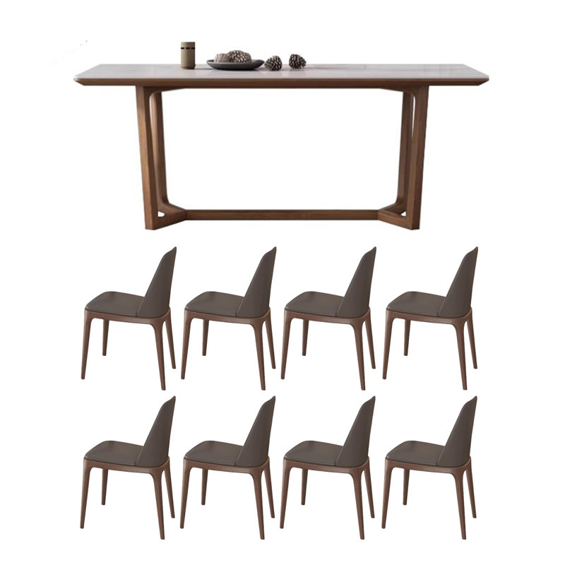 Petit ensemble de table simple moderne, H 29,52 po x L 70,86 po x l 35,43 po