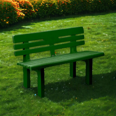 Izabella Plastic Outdoor Bench