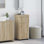 Bathroom Cabinet 37 X 31.5 X 82 Cm Engineered Wood