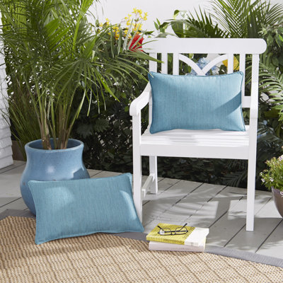 Sunbrella® Outdoor Reversible Throw Pillow