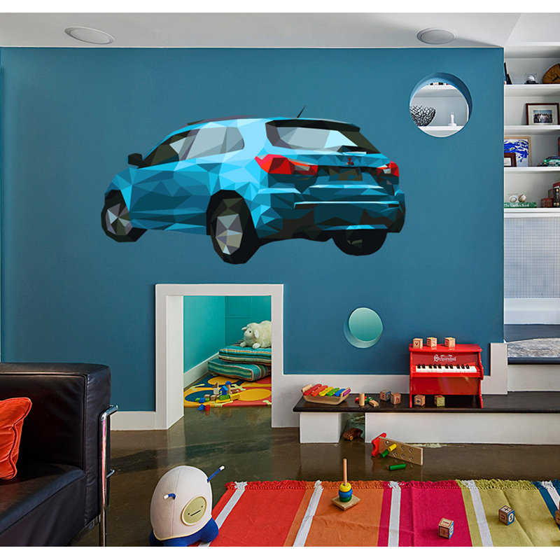 Sports Wall Decal, 33" H x 59" W